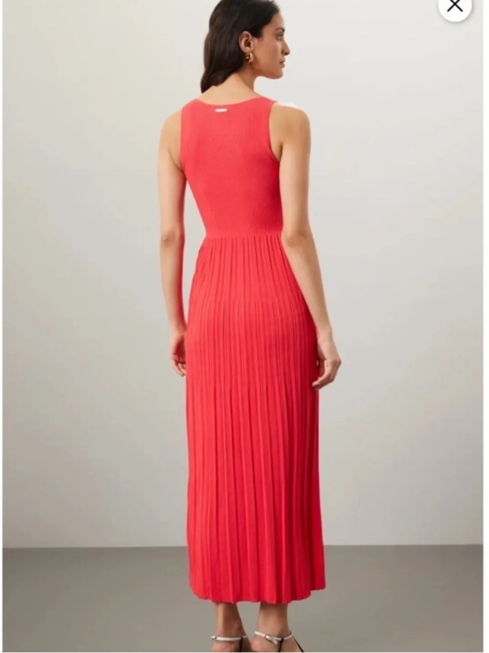 Michael Kors Ribbed Tank Dress, Size: M